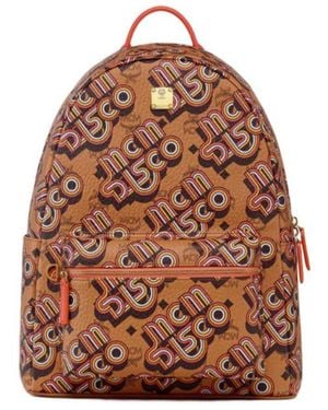 MCM Stark Backpack - Brown
