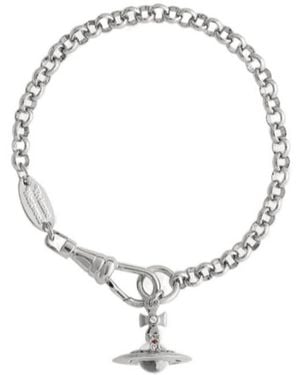 Vivienne Westwood New Petite Orb Charm Bracelet - Metallic