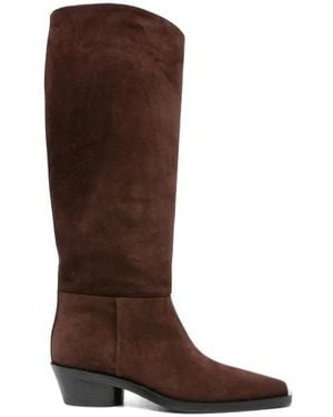 Proenza Schouler Bronco Knee-High Boots - Brown