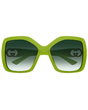 Gucci Eyewear Square Frame Sunglasses - Green