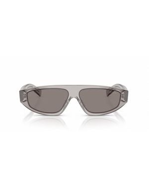 Prada Eyewear Cat-Eye Sunglasses - White