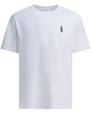 Maison Kitsuné Maison Kitsuné Dressed Fox Comfort T-Shirt - White
