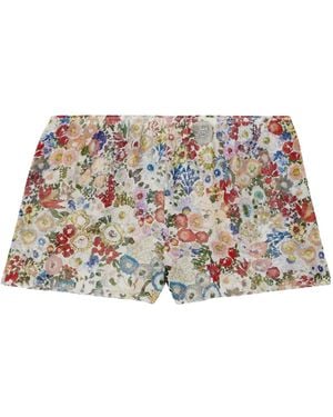 KHAITE Tilly Printed Shorts - Multicolour