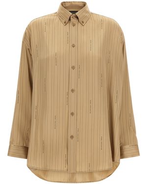 Balenciaga Shirts - Natural