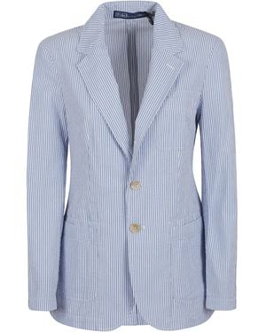 Polo Ralph Lauren Striped Blazer - Blue
