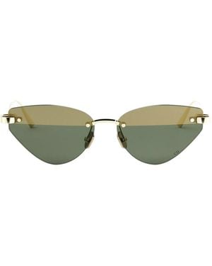 Dior Eyewear C Butterfly Frameless Sunglasses - Green