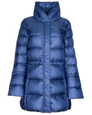 iBlues Berceto Quilted Coat - Blue