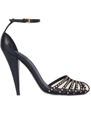 Givenchy Cage Heeled Sandals - Blue