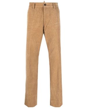 DSquared² Straight Pants - Natural