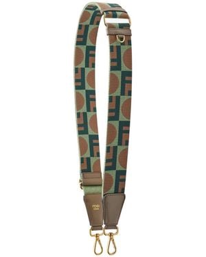 Fendi Fabric Shoulder Strap - Green
