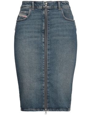 DIESEL Denim Pencil Skirt - Blue