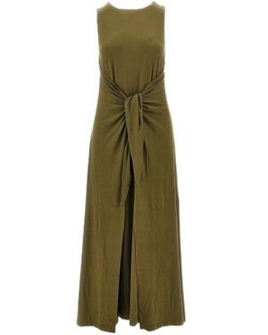 Emporio Armani Round-Neck Dress - Green