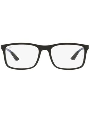 Ray-Ban Square Frame Glasses - Metallic