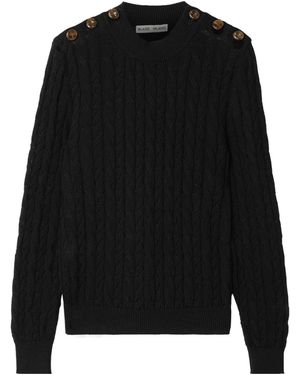 Blazé Milano Cable Knit Jumper - Black