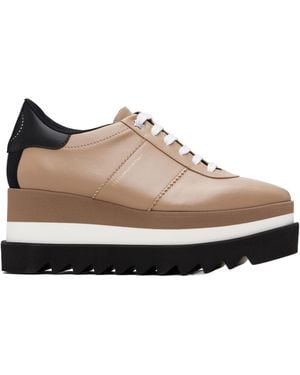 Stella McCartney Sneak-Elyse Platform Sneakers - Gray