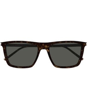 Saint Laurent Eyewear Sl 668 Square Frame Sunglasses - Black