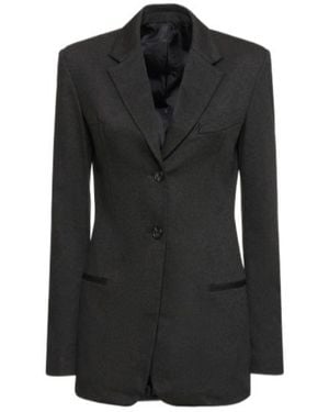 Helmut Lang Single-Breasted Blazer - Black