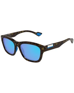 Gucci Eyewear Square-Frame Sunglasses - Blue