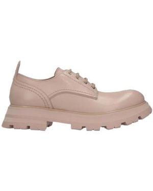 McQueen Wander Lace-Up Shoes - Pink