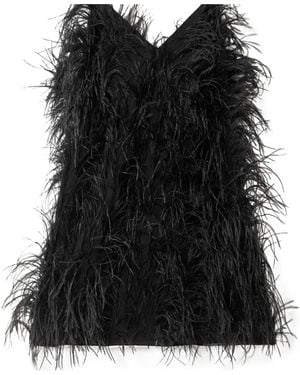 Sharon Wauchob Silk-Satin Mini Dress - Black