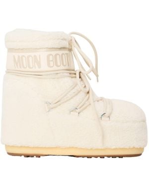 Moon Boot Fluffy Sherpa Mini - Natural