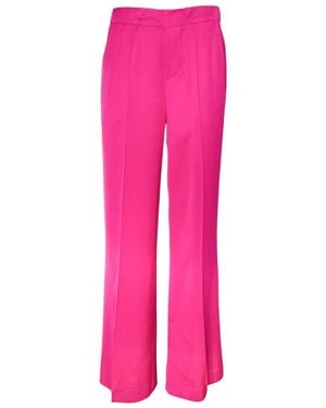 P.A.R.O.S.H. Logo Casual Trousers - Pink