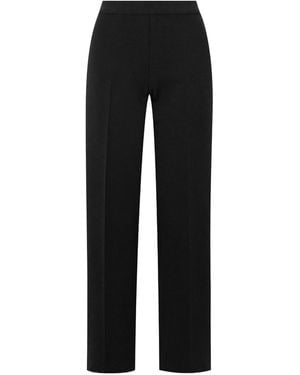High Sport Jules Stretch-Cotton Straight-Leg Trousers - Black