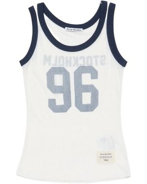 Acne Studios Sleeveless Tank Top - Blue