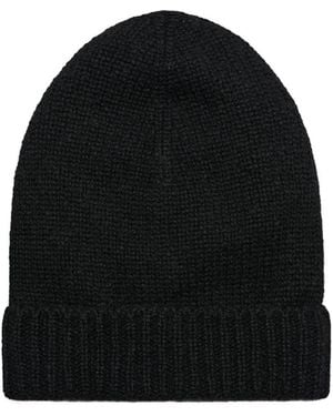 The Row Turn-Up Knit Hat - Black