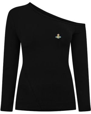 Vivienne Westwood Viv Hebo Long Sleeve T-Shirt - Black