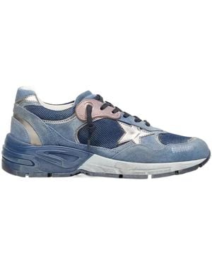 Golden Goose Running Dad Low-Top Trainers - Blue