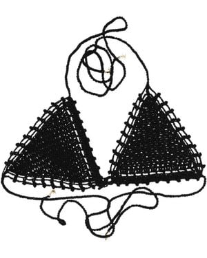 Celine Triangle Top - Black