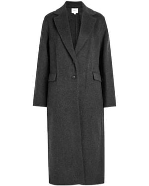 Vince Wool-Blend Coat - Black