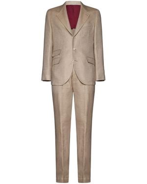 Brunello Cucinelli Two-Piece Tailored Suit - Natural