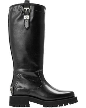 Ganni Simple High Boots - Black