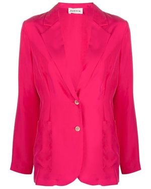 P.A.R.O.S.H. Long Sleeved Suit Jacket - Pink