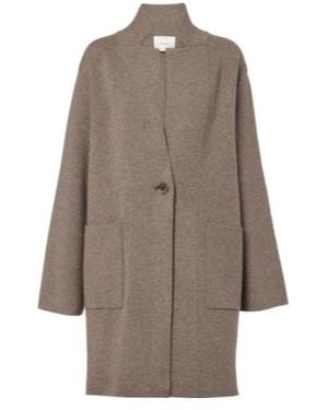 Lisa Yang Anni Cashmere Coat - Brown