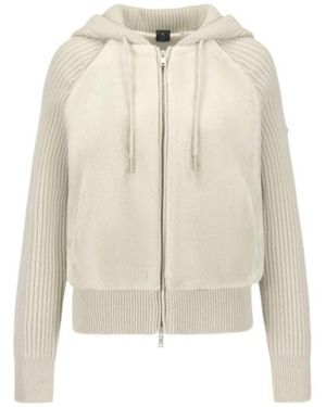 Moose Knuckles Long-Sleeved Hooded Jacket - Natural
