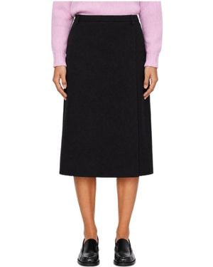 DUNST Belted Skirt - Black