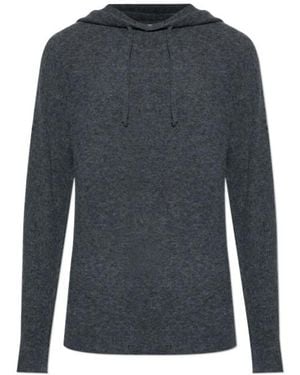 American Vintage Mlange-Effect Hoodie - Blue