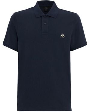 Moose Knuckles Everett Polo - Blue