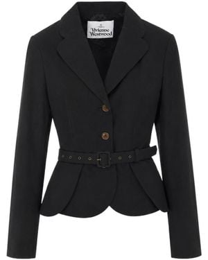 Vivienne Westwood Long-Sleeve Blazer - Black