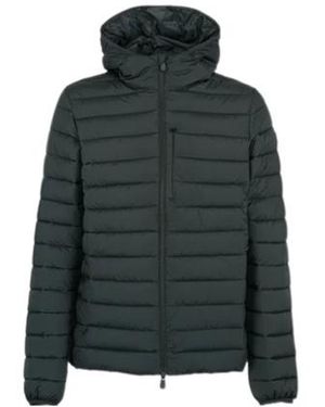 Save The Duck Hooded Puffer Jacket - Green