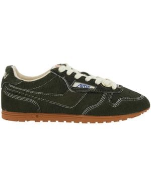 Autry Windspin Lace-Up Sneakers - Green