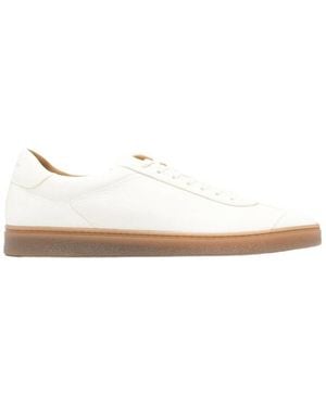 Henderson Round-Toe Trainers - White