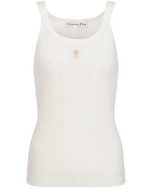 Dior Tank Top - White