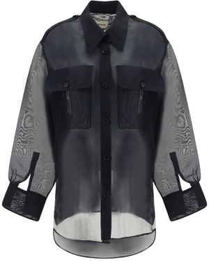 KHAITE The Missa Button-Up Shirt - Black
