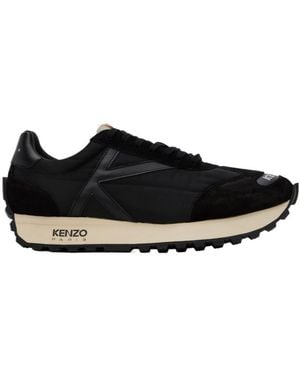 KENZO Smile Run Sneakers - Black
