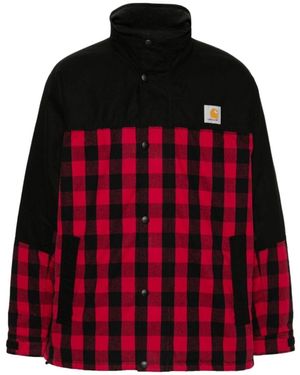 Junya Watanabe X Carhartt Checked Jacket - Red