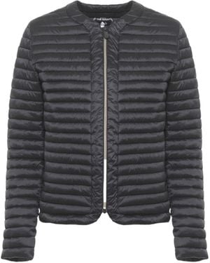 Save The Duck Long-Sleeved Cotton-Padded Jacket - Gray